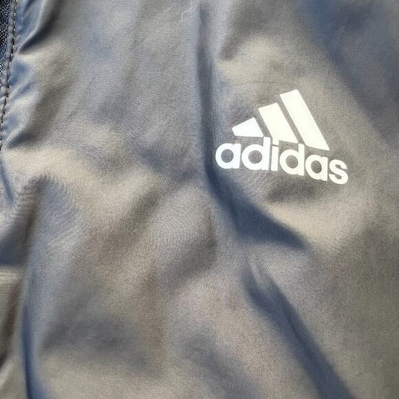 Adidas nylon, hooded, full zip, jacket, insulated & waterproof, men's size M - Picture 10 of 12